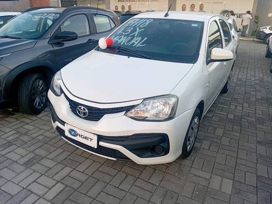 TOYOTA ETIOS 1.5 X SEDAN 16V FLEX 4P MANUAL TOYOTA ETIOS 1.5 X SEDAN 16V FLEX 4P MANUAL